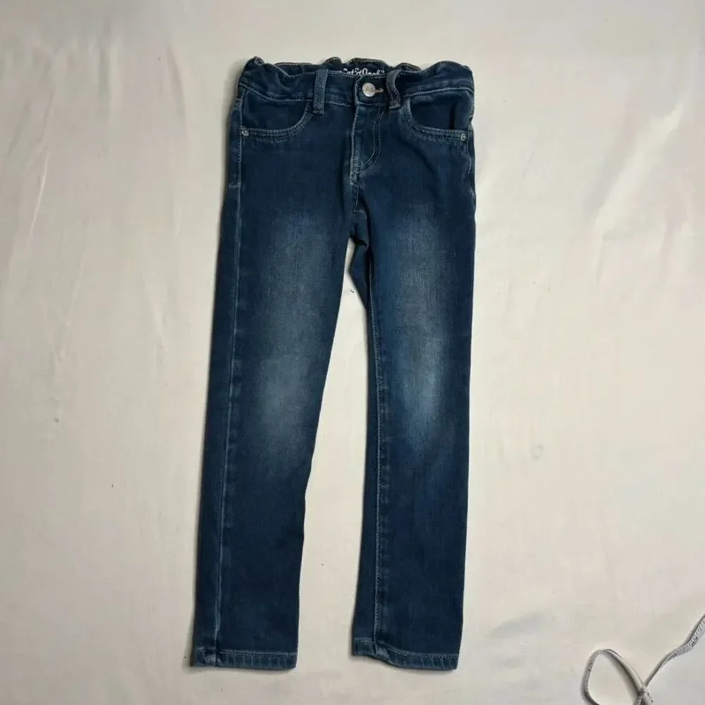 Cat & Jack Girls Dark Wash Jegging Jeans Size 4T | Stretch Denim Pants